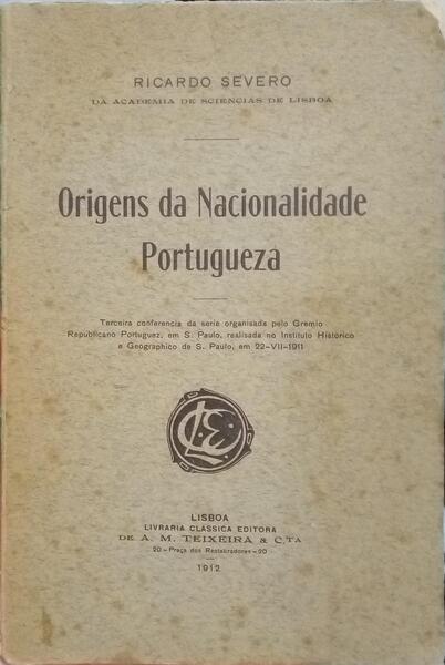 ORIGENS DA NACIONALIDADE PORTUGUEZA.
