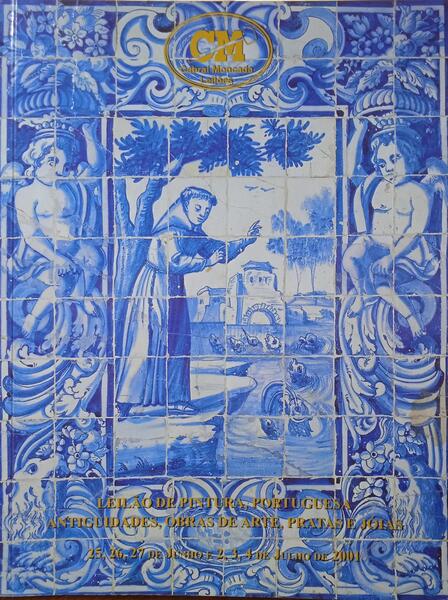 LEILÃO DE PINTURA PORTUGUESA, ANTIGUIDADES, OBRAS DE ARTE, PRATAS E JÓIAS, N.º 50, CABRAL MONCADA LEILÃO.