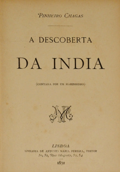 A DESCOBERTA DA INDIA.