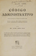 CÓDIGO ADMINISTRATIVO.