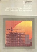 ARCHITECTURA IN NUCE: UMA DEFINIÇÃO DE ARQUITECTURA.