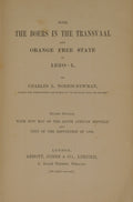 WITH THE BOERS IN THE TRANSVAAL AND ORANGE FREE STATE IN 1880-1.