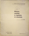 MESURES, CONTRÃ”LES ET RÃ‰GULATION EN CIMENTERIE. [4 OPÃšSCULOS]