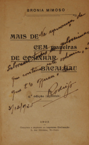 MIMOSO. (Febrónia) BIBLIOTECA CULINÁRIA.