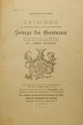 HENRIQUES DE OLIVEIRA. (Arnaldo) CATÁLOGO DA IMPORTANTÍSSIMA E VALIOSA BIBLIOTECA DA FAMÍLIA SOUSA DA CÂMARA.