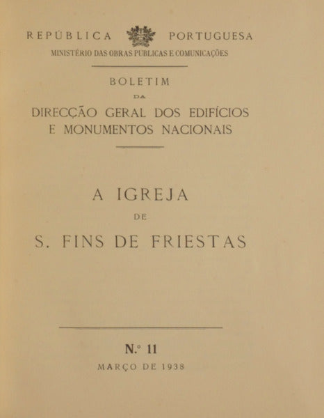 IGREJA (A) DE S. FINS DE FRIESTAS.