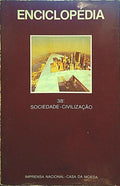 ENCICLOPÉDIA EINAUDI, VOLUME 38, SOCIEDADE - CIVILIZAÇÃO. [ED. 1998 - C/SOBRECAPA]