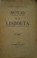 PINHEIRO CHAGAS. (Alvaro) NOTAS DE UM LISBOETA.