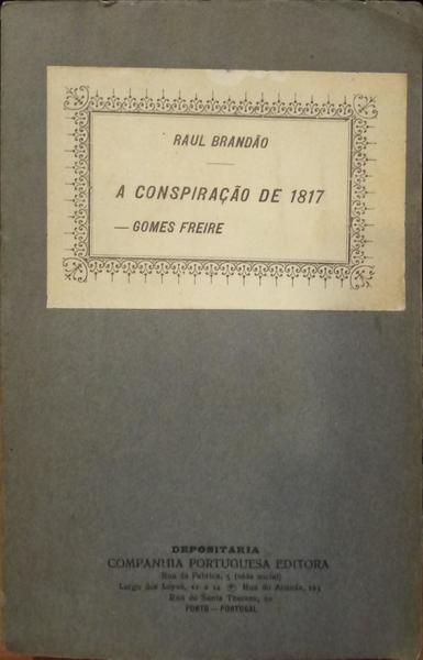 A CONSPIRAÃ‡ÃƒO DE 1817.