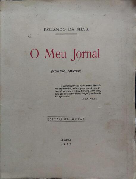 SILVA. (Rolando da) O MEU JORNAL.