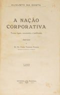 COSTA. (Augusto da) A NAÇÃO CORPORATIVA.