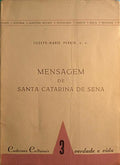 PERRIN. (Joseph-Marie) MENSAGEM DE SANTA CATARINA DE SENA.