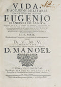 VIDA, E ACÃ‡OENS MILITARES DO SERENISSIMO SENHOR EUGENIO FRANCISCO DE SABOYA,
