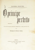 O PRINCIPE PERFEITO. [1.Âª EDIÃ‡ÃƒO - ENCADERNAÃ‡ÃƒO EDITORIAL AZUL E PRETA]