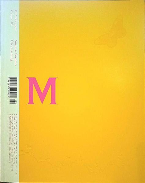 M PUBLICATION. SURPRISE, SORPRESA, ÜBERRASCHUNG.