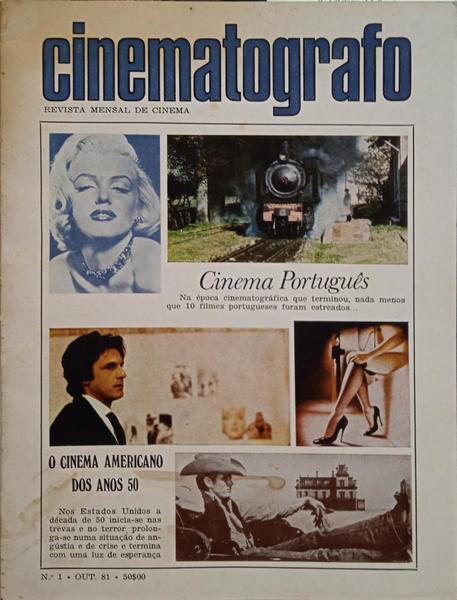 CINEMATOGRAFO, N.º 1, OUTUBRO 1981.