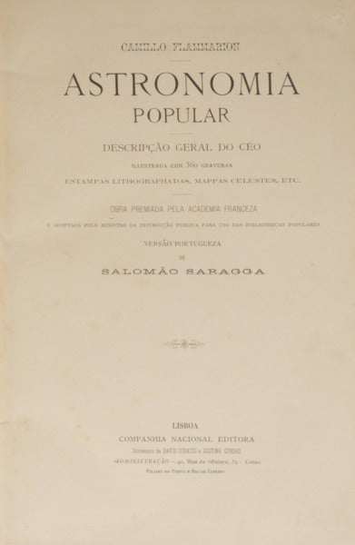 ASTRONOMIA POPULAR.
