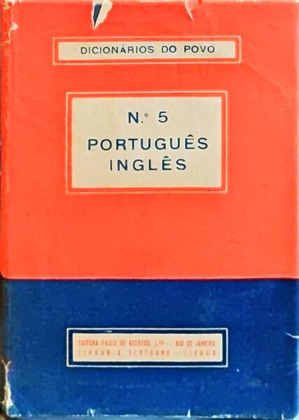 DICCIONARIO PORTUGUEZ-INGLEZ.