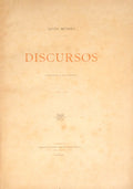 ALVES MENDES. DISCURSOS (INEDITOS E DISPERSOS), 1886 - 1888. [1889]