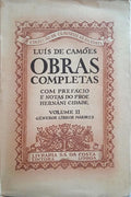 CAMÕES. (Luís Vaz de) OBRAS COMPLETAS, VOLUME II: GÉNEROS LÍRICOS MAIORES. [2.ª EDIÇÃO]