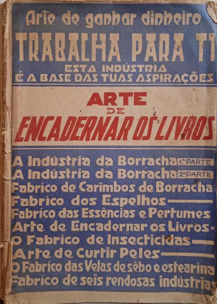 GOULET. (S.) ARTE DE ENCADERNAR OS LIVROS.