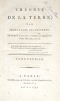 THÃ‰ORIE DE LA TERRE,