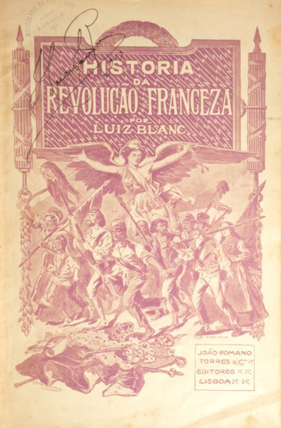 BLANC. (Louis) HISTORIA DA REVOLUÇÃO FRANCEZA. [2 VOLS.]