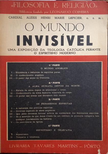 LÉPICER. (Alexis Henri M.) O MUNDO INVISÍVEL.