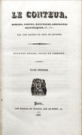 CONTEUR (LE), ROMANS, CONTES, NOUVELLES, ANECDOTES HISTORIQUES, ETC., ETC.,