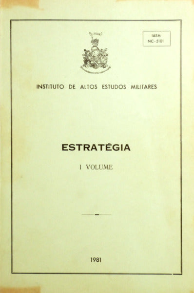 CABRAL COUTO. (Abel) ESTRATÉGIA. [2 VOLS.]