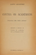 SANTO AGOSTINHO. CONTRA OS ACADÉMICOS.