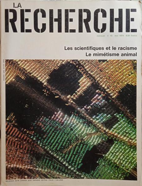 RECHERCHE (LA), N.º 45, MAI 1974.