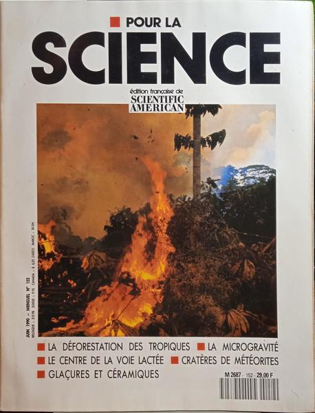 POUR LA SCIENCE, N.º 152, JUIN 1990.