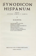 GARCIA Y GARCIA. (Antonio) SYNODICON HISPANUM. [4 VOLS.]