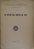 MOREIRA DE SÁ. (Artur) AS ACTAS DAS CORTES DE 1438.