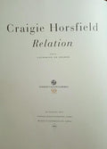 CRAIGIE HORSFIELD, RELATION. [EDITION ENGLISH-PORTUGUESE]