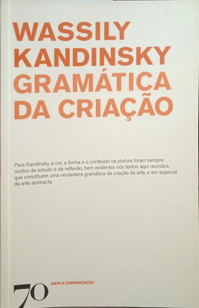 GRAMÁTICA DA CRIAÇÃO.
