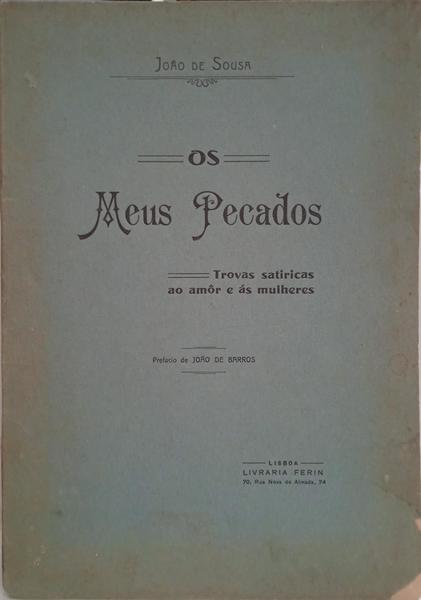 OS MEUS PECADOS. [DED. AUTOR]