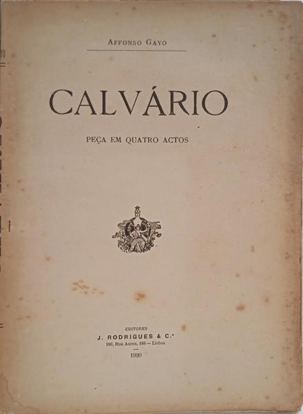 CALVÁRIO. [DED. AUTOR]