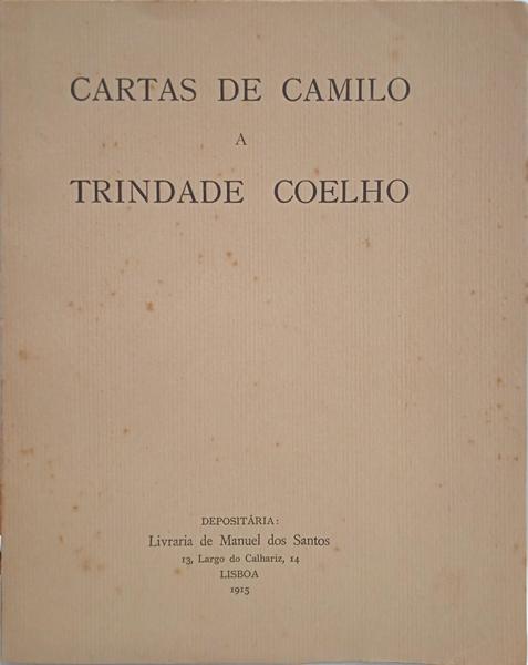 CARTAS DE CAMILO A TRINDADE COELHO.