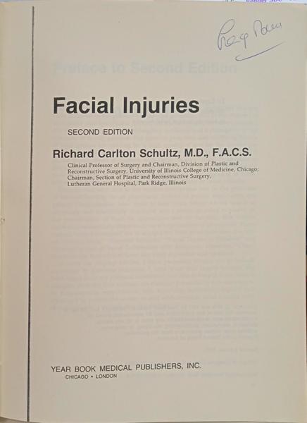 FACIAL INJURIES. [FOTOCOPIADO]