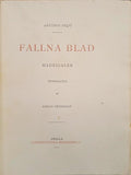FALLNA BLAD. [DEDICATÓRIA]