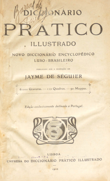 DICIONARIO PRATICO ILUSTRADO.