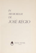 IN MEMORIAM DE JOSÉ RÉGIO.