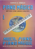 PIANO MÁGICO, MÉTODO COM LINDAS CANÇÕES, N.º 1.