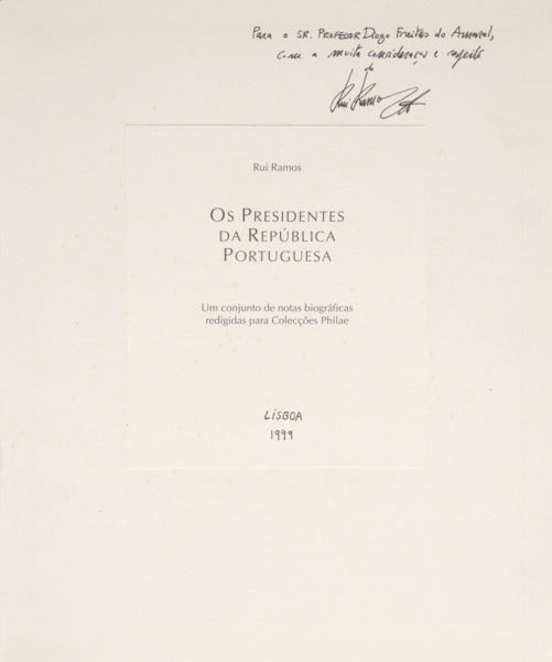 OS PRESIDENTES DA REPÃšBLICA PORTUGUESA.