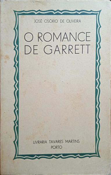 O ROMANCE DE GARRETT.