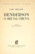 HENDERSON O REI DA CHUVA.
