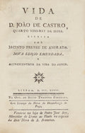 VIDA DE D. JOÃO DE CASTRO, QUARTO VISO-REY DA INDIA. [1798]