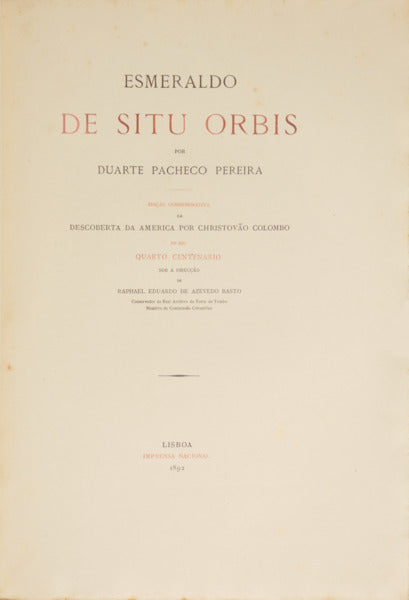 ESMERALDO DE SITU ORBIS.
